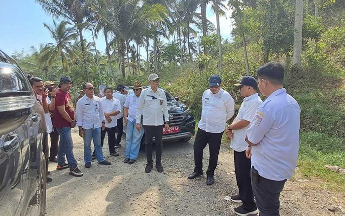 Sidak, Plt. Bupati Malang Pastikan Persiapan Pengerjaan Jalan Gondanglegi - Balekambang