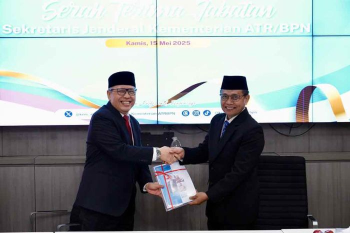 Sertijab Sekjen Kementerian ATR/BPN, Pudji Prasetijanto Hadi Minta Dukungan dalam Mengemban Amanah Sertijab Sekjen Kementerian ATR/BPN, Pudji Prasetijanto Hadi Minta Dukungan dalam Mengemban Amanah