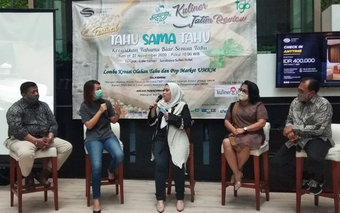 Geliatkan Pelaku UMKM, Surabaya Suites Hotel Gelar Festival Tahu
