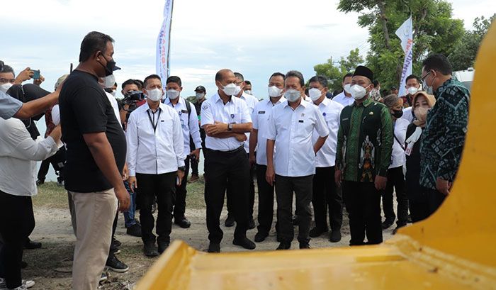 Menteri Kelautan dan Perikanan Tetapkan Desa Pangkahwetan Gresik Jadi Kampung Budi Daya Bandeng