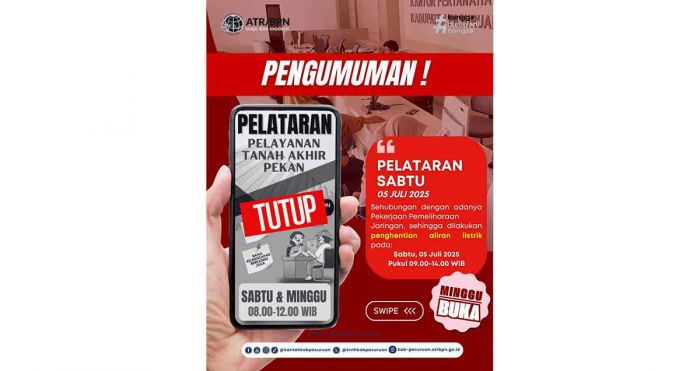 Pelataran Kantah Kabupaten Pasuruan Tutup Sementara Pekan Lalu Pelataran Kantah Kabupaten Pasuruan Tutup Sementara Pekan Lalu