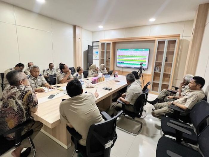 Kantah Kabupaten Pasuruan Gelar Rapat Monev Program PTSL TA 2025