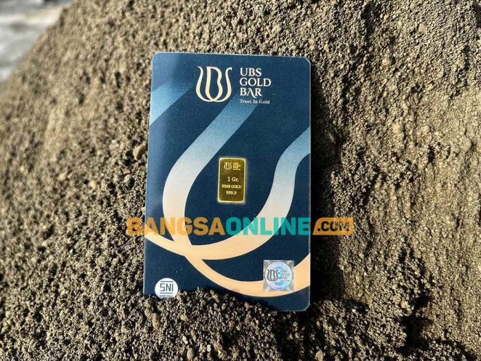 Harga Emas UBS Alami Kenaikan hingga Rp52 Ribu, Simak Update Terbaru per 1 Desember 2025