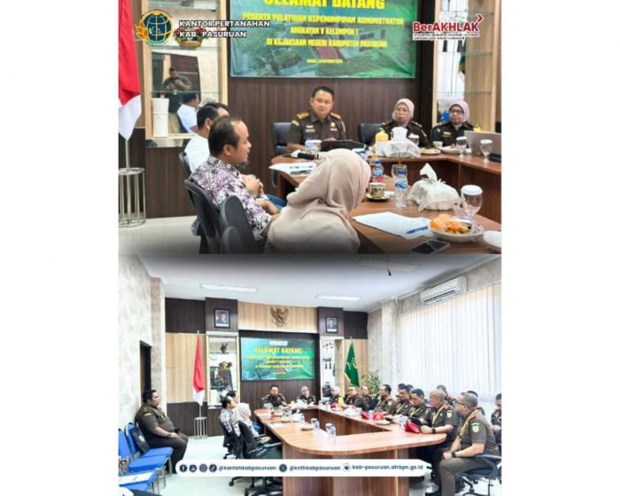 Kantah Kabupaten Pasuruan Hadiri Pelatihan Kepemimpinan Administrator, Bahas Jaksa Mandiri Pangan Kantah Kabupaten Pasuruan Hadiri Pelatihan Kepemimpinan Administrator, Bahas Jaksa Mandiri Pangan