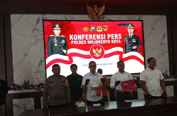 Polres Mojokerto Kota Tangkap Buron Penganiayaan