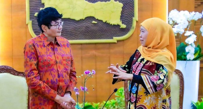 Sambut Dubes RI untuk Australia, Gubernur Bahas Industri Kulit di Jawa Timur