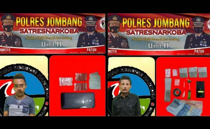 ​Sembunyikan Sabu Dalam Remote Control, Dua Pria di Jombang Ditangkap Polisi