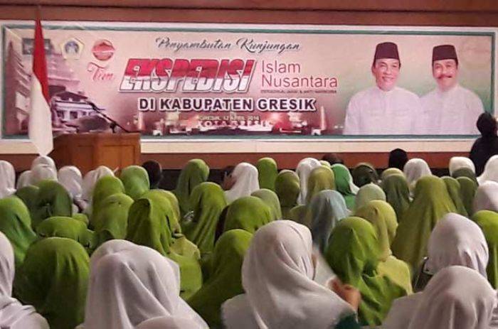 Kunjungan Tim Ekspedisi Islam Nusantara ke Gresik Diwarnai Lampu Mati