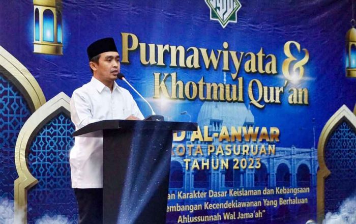 Khotmil Quran Meriahkan Purnawiyata SD Al Anwar Kota Pasuruan