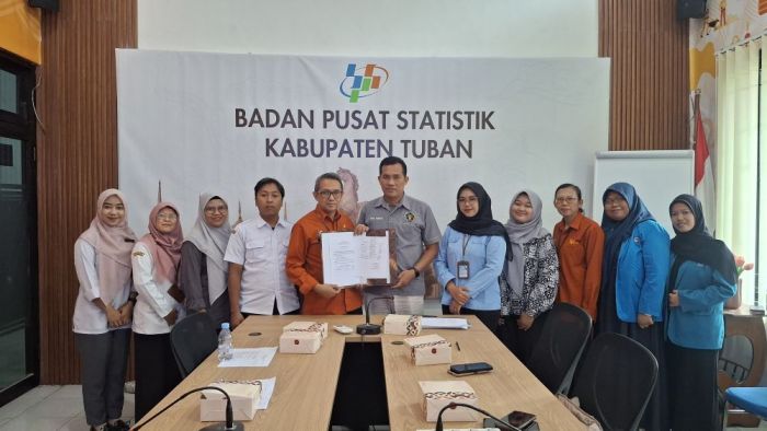 BPS Tuban Gelar FGD Layanan Statistik Publik, Ketua PWI Harap Pelayanan Daring Selalu Update