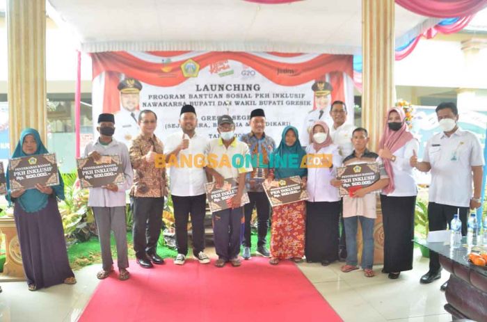 Bupati Gresik Launching PKH Inklusif