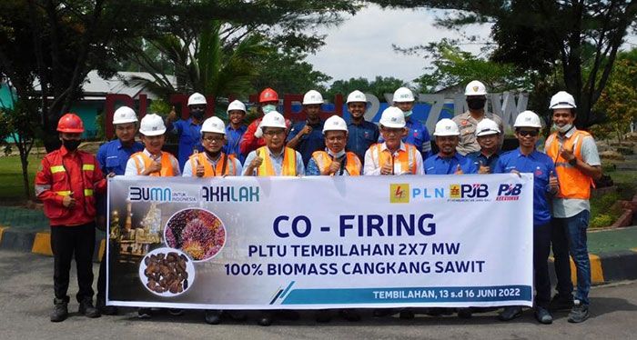 PJB Gunakan Biomassa untuk Bahan Bakar PLTU Tembilahan Riau