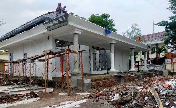 Pembangunan Gedung PMI Kabupaten Pasuruan Dikebut
