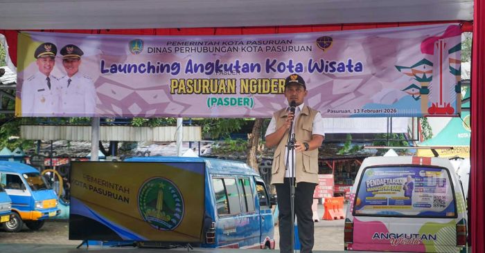 Launching Angkutan Wisata Pasder, Pemkot Pasuruan Dorong Transportasi Pariwisata