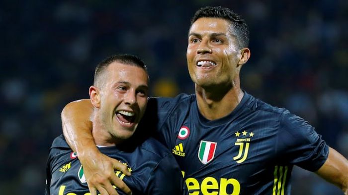 Ronaldo Cetak Gol Lagi, Juventus Menang atas Frosinone