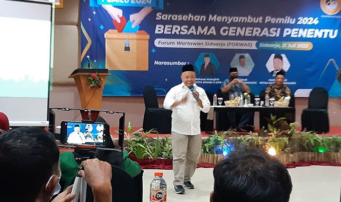 Targetkan Partisipasi Pemilih 85 Persen, KPU Sidoarjo Ajak Milenial Sosialisasikan Pemilu 2024