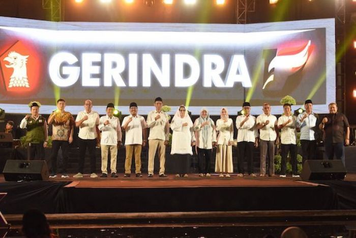 Pj Wali Kota Kediri Hadiri Malam Pagelaran Budaya Hari Jadi Gerindra ke-17