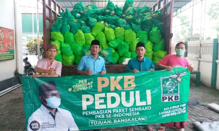 PKB Distribusikan Sembako Serentak ke Seluruh Nusantara; Bangkalan Dapat Jatah 10 Ton Beras