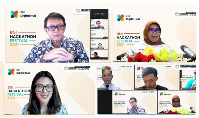 BNI Hackathon Festival 2021 Lahirkan Startup Professional yang Manfaat bagi Masyarakat Indonesia