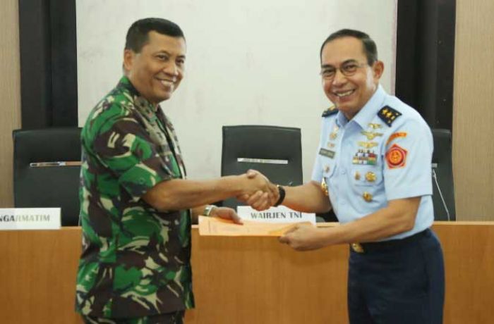 Taklimat Akhir Wasrik Itjen TNI Periode II TA 2017 di Koarmatim