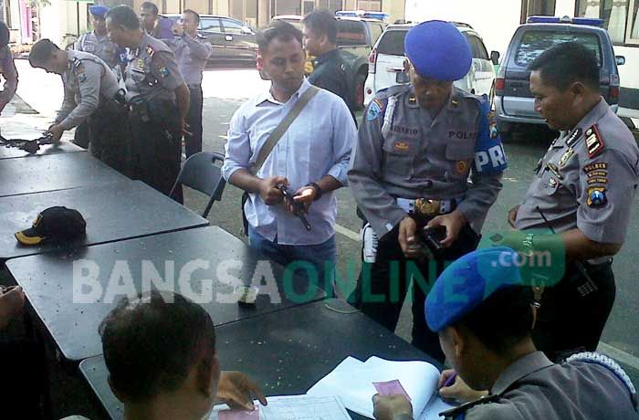 Penggunaan Senpi Anggota Polres Blitar Kota Dievaluasi Penggunaan Senpi Anggota Polres Blitar Kota Dievaluasi