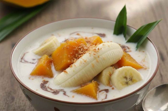 Puasa Enaknya Buat Kolak Labu Kuning dan Pisang Manis, Ini Resep dan Cara Buatnya
