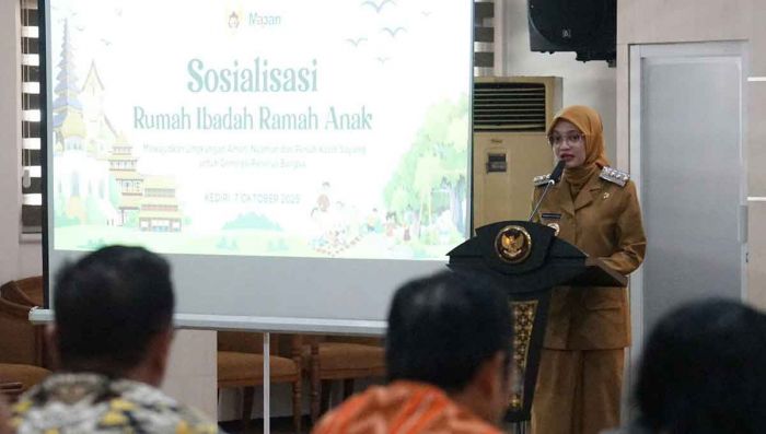 Dorong Rumah Ibadah Ramah Anak, Wali Kota Kediri Tegaskan Peran Pembentukan Karakter