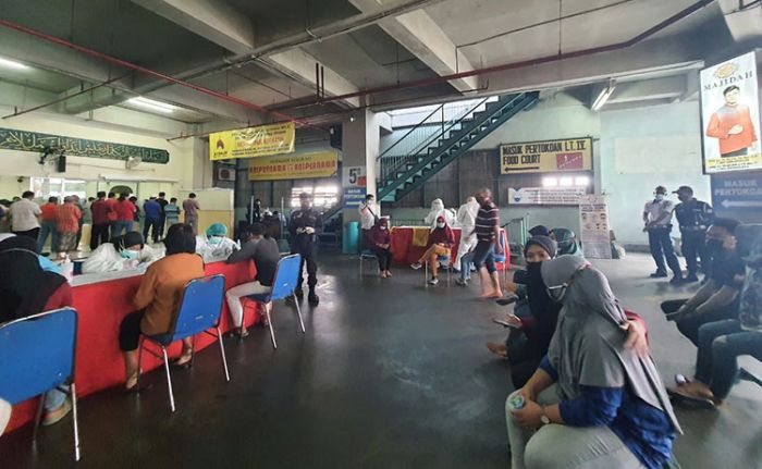 Sasar Pedagang dan Pengunjung PGS, Swab Massal Pemkot Surabaya Diikuti 448 Orang