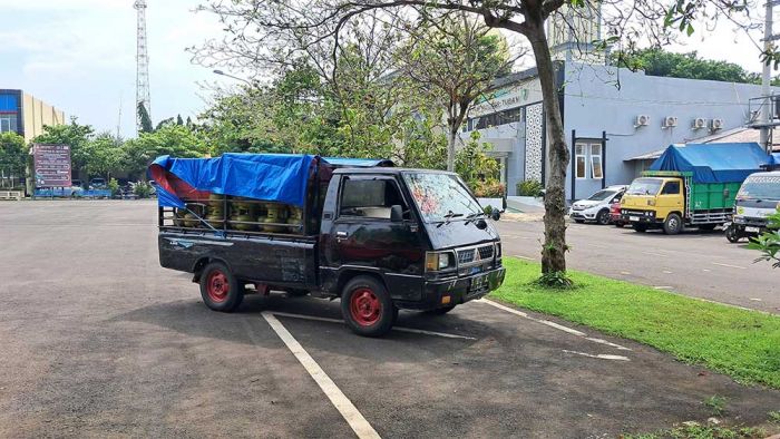 Polres Tuban Amankan Mobil Pikap Pengangkut LPG 3 Kilo di Kecamatan Widang