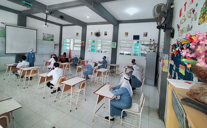 ​Pemkot Surabaya Mulai Gelar Simulasi Rencana PBM Tatap Muka di Sekolah