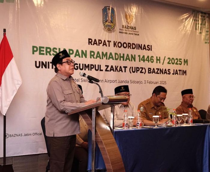 Gelar Rakor UPZ, Baznas Jatim Siapkan Program Santunan 15 Ribu Anak Yatim di Ramadan Tahun ini