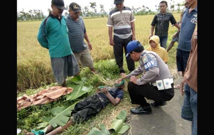 Petani di Singgahan Ditemukan Meninggal di Sawah, Diduga Epilepsi Kumat