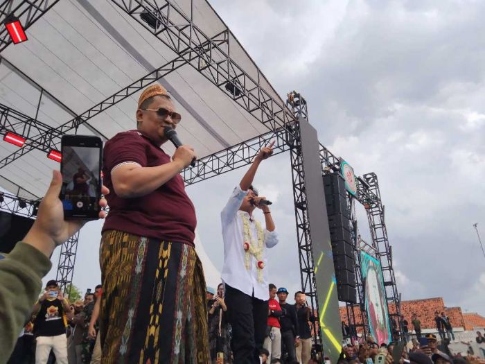 Donasi untuk Korban Bencana pada Konser Kepulangan Valen di Pamekasan Tembus Rp1,1 Miliar