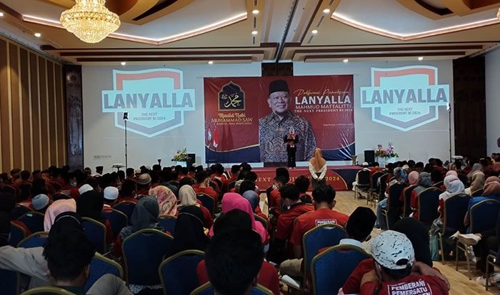 Relawan Arek Lancor Pamekasan Deklarasi Dukung La Nyalla Jadi Presiden 2024