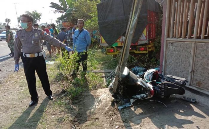Akibat ​Tabrakan Beruntun di Jalan Raya Ngawi-Caruban, 1 Pengendara Motor Tewas