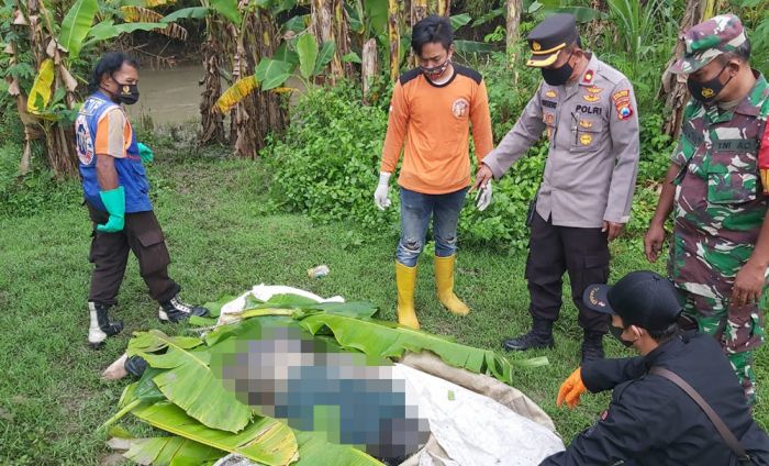 Mayat Mr. X Ditemukan Mengapung di Sungai Marmoyo Mojokerto