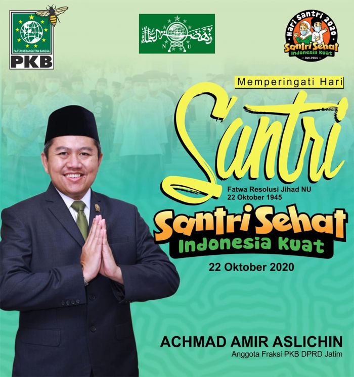 Mas Iin Mengucapkan Selamat Hari Santri Nasional: Santri Sehat, Indonesia Kuat