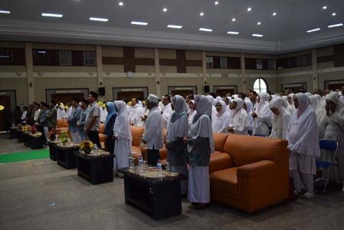 Danramil Merakurak Hadiri Pembukaan Manasik Haji di Graha Sandya, Tuban