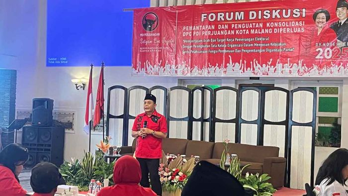 DPC PDIP Kota Malang Matangkan Strategi Jelang Konfercab Desember 2025