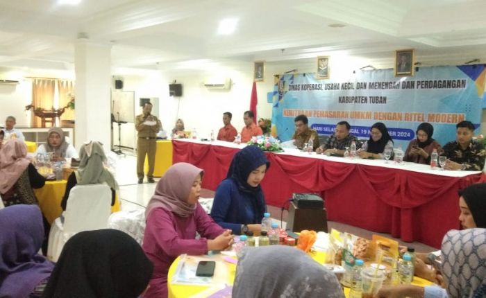 Diskopumdag Tuban Fasilitasi 80 UMKM untuk Bermitra dengan Toko Ritel Modern