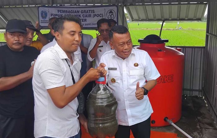 Tekan Operasional, Bupati Ponorogo Dorong Petani Gunakan Pupuk Organik Cair