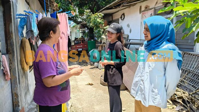 Paslon FREN Lanjut Blusukan dan Sapa Warga Burengan Kota Kediri