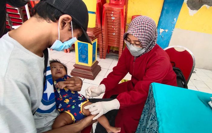 Cegah Balita dari Pneumonia, Dinkes Kota Kediri Buka Pendaftaran Online Imunisasi PCV Gratis
