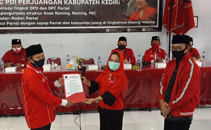 ​Murdi Hantoro Nahkoda Baru PDIP Kabupaten Kediri, Ditarget 25 Kursi di Pileg 2024