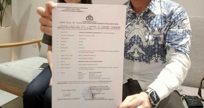 Wanita di Surabaya Dilaporkan ke Polisi atas Dugaan Penipuan Rp157 Juta