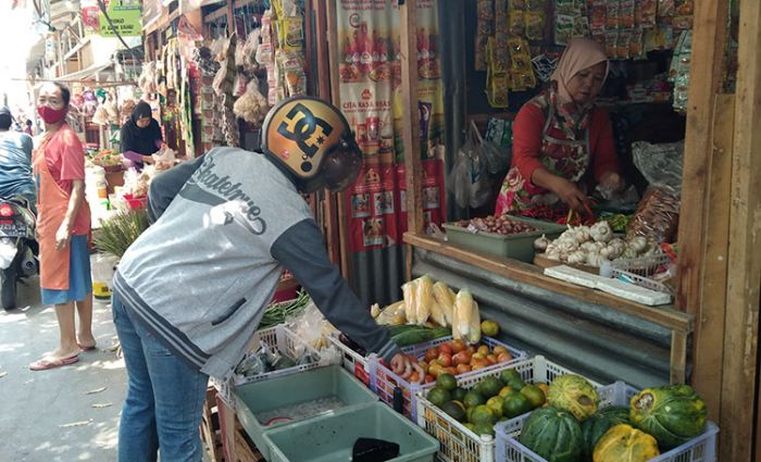 Meski ​Harga Sembako Stabil, Pasar Besar Ngawi Terpantau Masih Sepi Pembeli