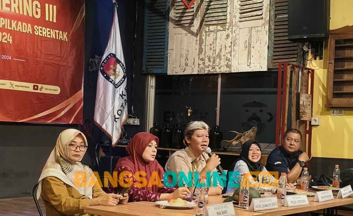 KPU Kota Kediri Gelar Media Gathering Pelaksanaan Tahapan Pilkada 2024