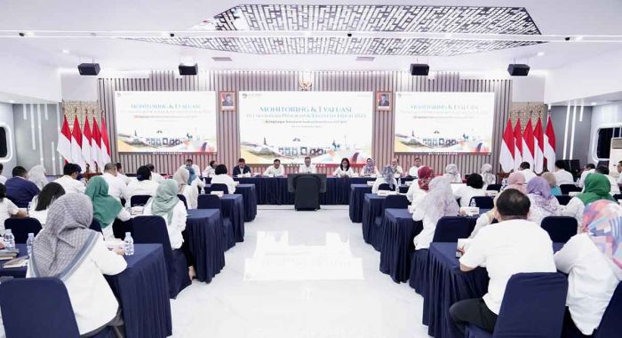Sekjen Kementerian ATR/BPN Dorong Efisiensi dan Soliditas Biro Lewat Monev Program 2025