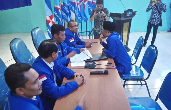 Pendaftaran Bacabup Sampang di DPD Demokrat Jatim Diramaikan Kader Internal