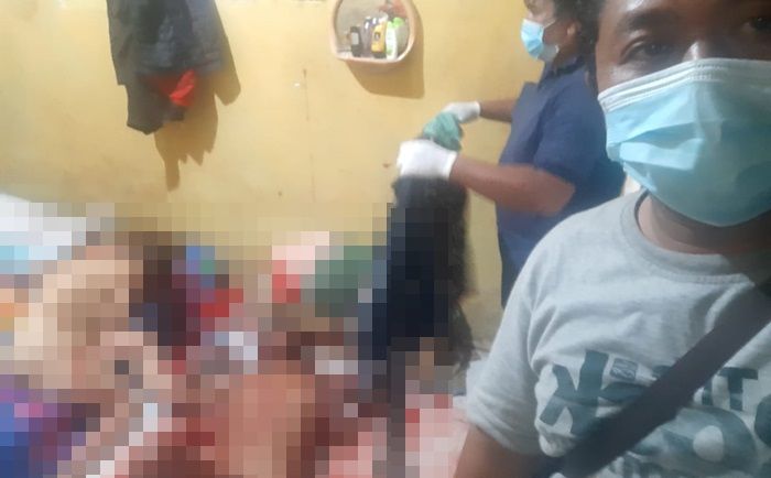 Seorang Janda Bersama Pria Ditemukan Bersimbah Darah Tanpa Busana di Balongbendo
